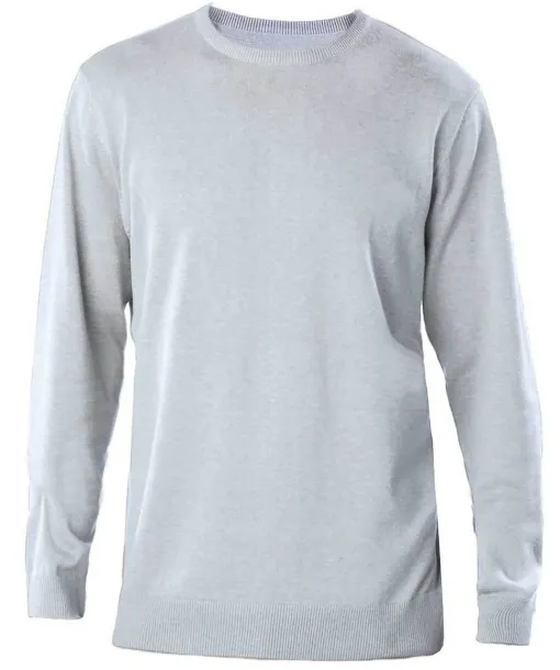  MEN'S CREW NECK JUMPER - Kariban Grey Melange