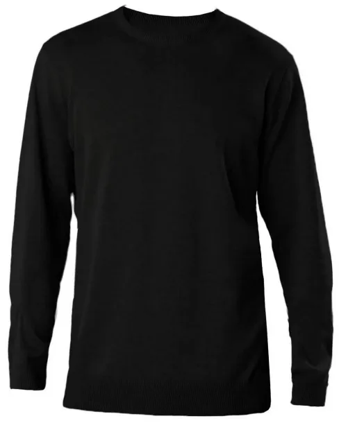  MEN'S CREW NECK JUMPER - Kariban Black