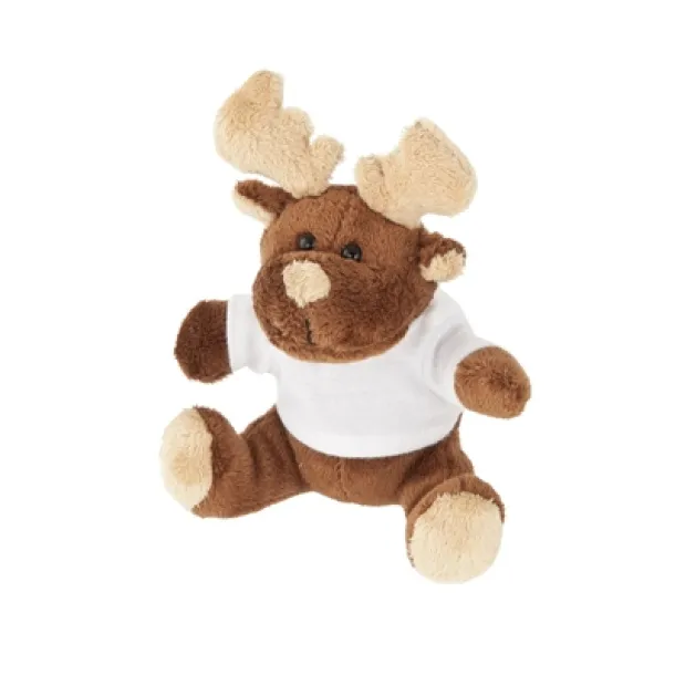 Comet White Plush reindeer brown