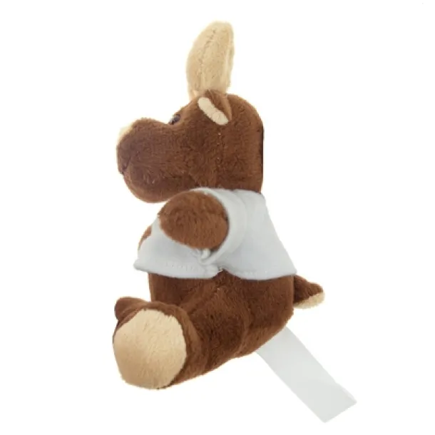 Comet White Plush reindeer brown