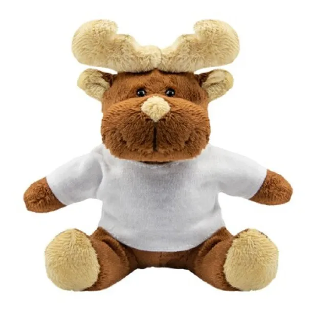 Comet White Plush reindeer brown