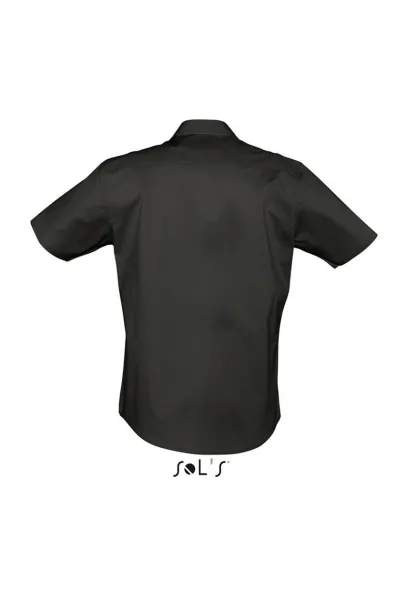  SOL'S BROADWAY - SHORT SLEEVE STRETCH MEN'S SHIRT - SOL'S Black