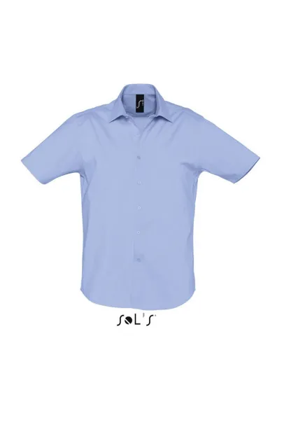  SOL'S BROADWAY - SHORT SLEEVE STRETCH MEN'S SHIRT - SOL'S Bright Sky