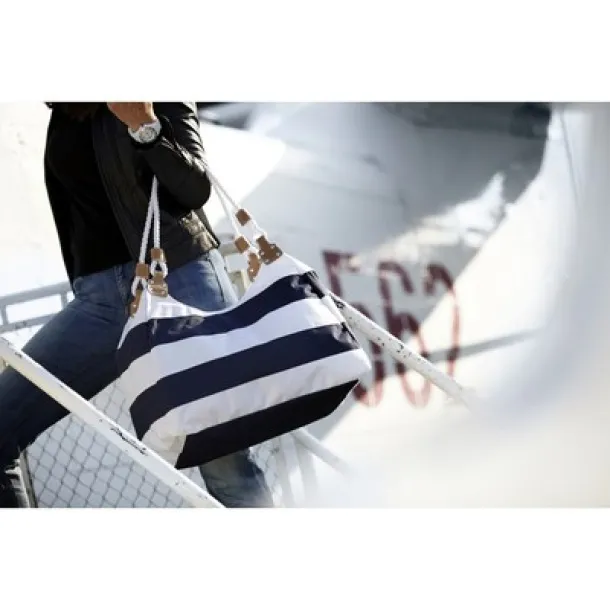  Beach bag navy blue