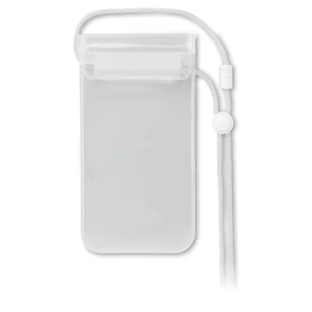 COLOURPOUCH Smartphone waterproof pouch Transparent white