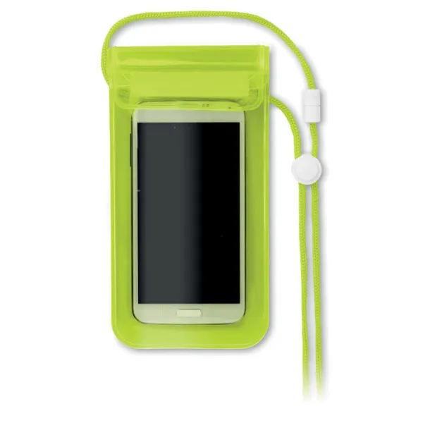 COLOURPOUCH vodootporna futrola za mobitel transparent green