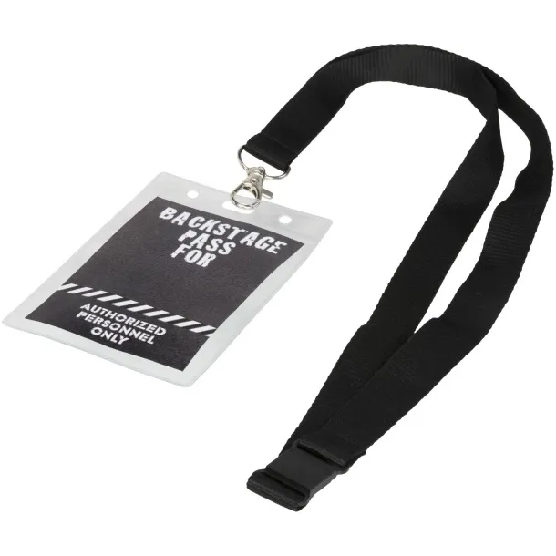 Lorenzo badge holder - Bullet White