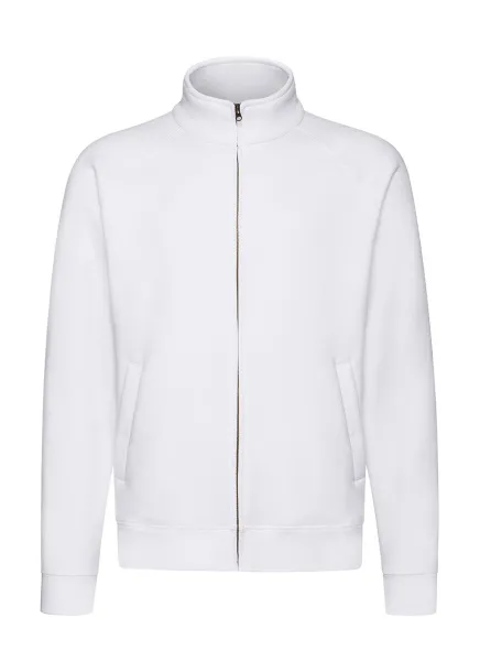  Premium Sweat Jacket - Fruit of the Loom Bijela