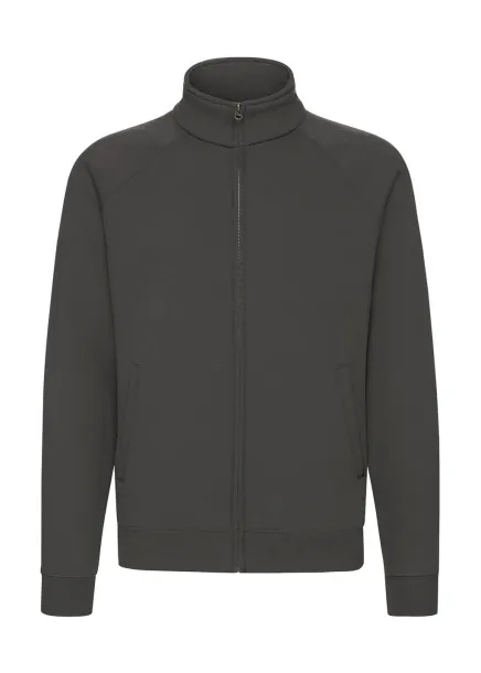  Premium pulover s patentnim zatvaračem, 280 g/m² - Fruit of the Loom Light Graphite