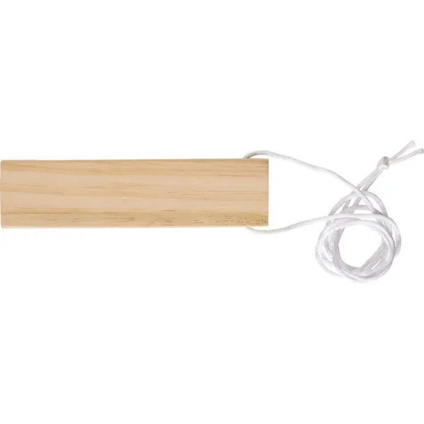  Whistle with neck cord white