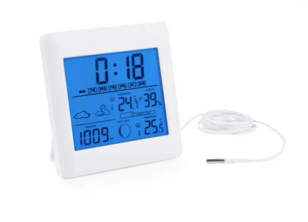 BINILO Weather station with barometer White