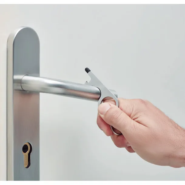 NOTOUCH Contactless door opener Matt Silver