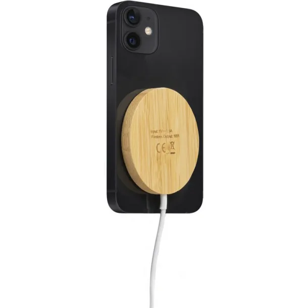  Bamboo wireless charger 10W wood