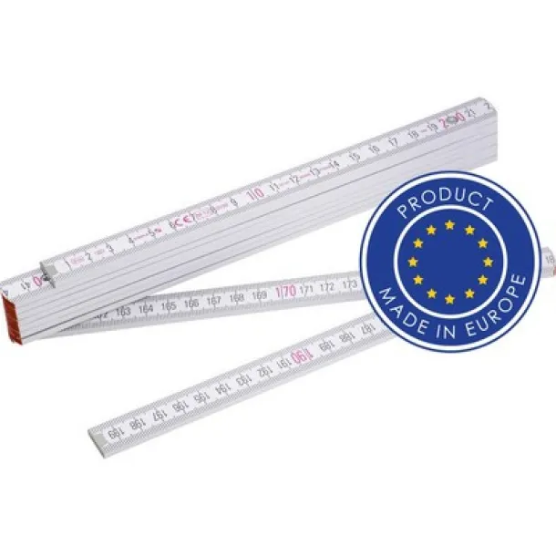  Sklopivi metar, 2m Bijela