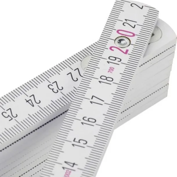  Folding meter 2m white