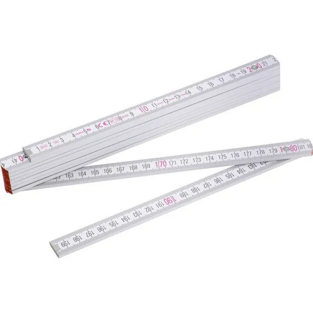  Folding meter 2m white