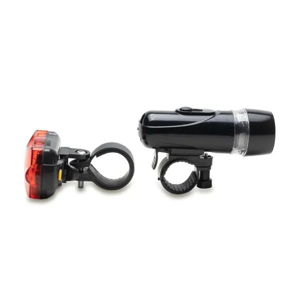 BILIT bicycle lamp set Black