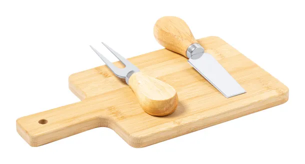 Tauroa cheese knife set Natural