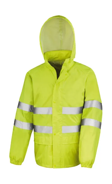  Hi-Vis Waterproof Suit - Result Safe-Guard Fluorescent Yellow