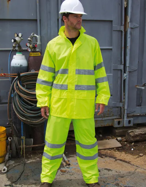  Hi-Vis Waterproof Suit - Result Safe-Guard