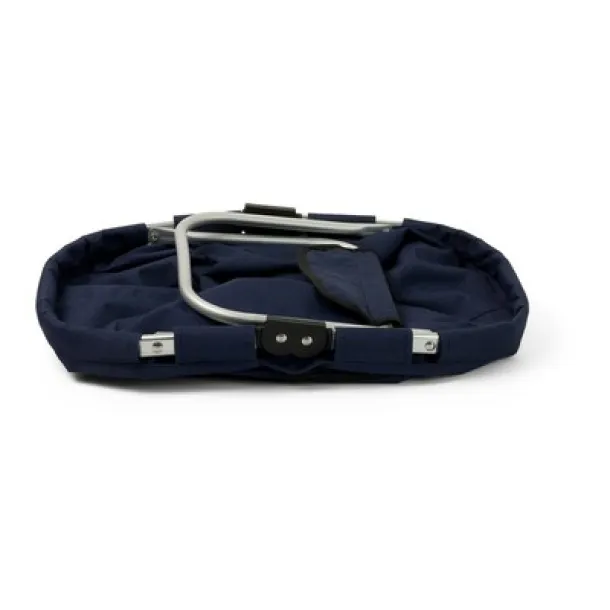  Foldable shopping basket navy blue