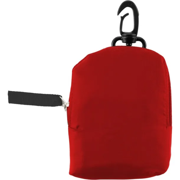  Foldable shopping bag red