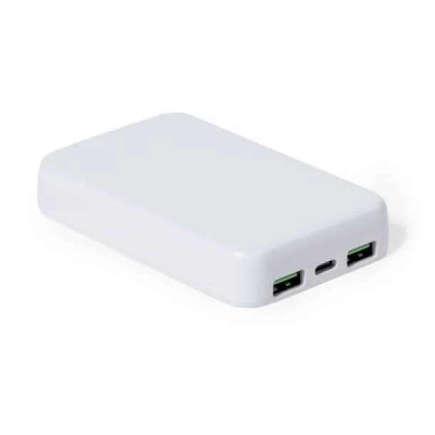  Magnetic wireless power bank 5000 mAh, wireless charger 15W white