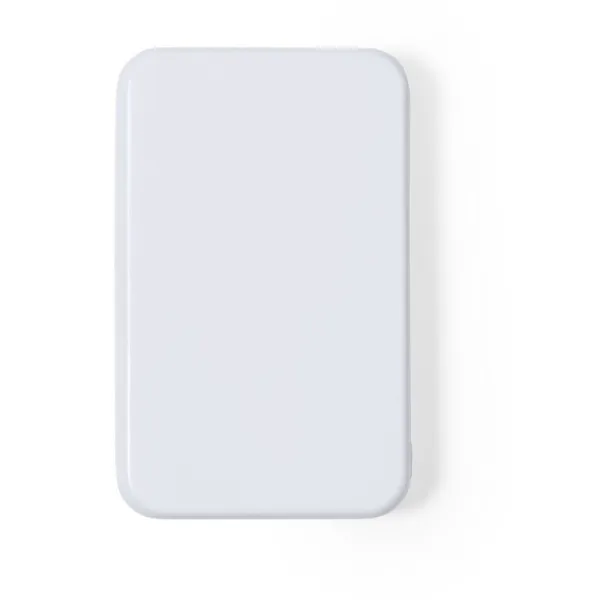  Magnetic wireless power bank 5000 mAh, wireless charger 15W Bijela