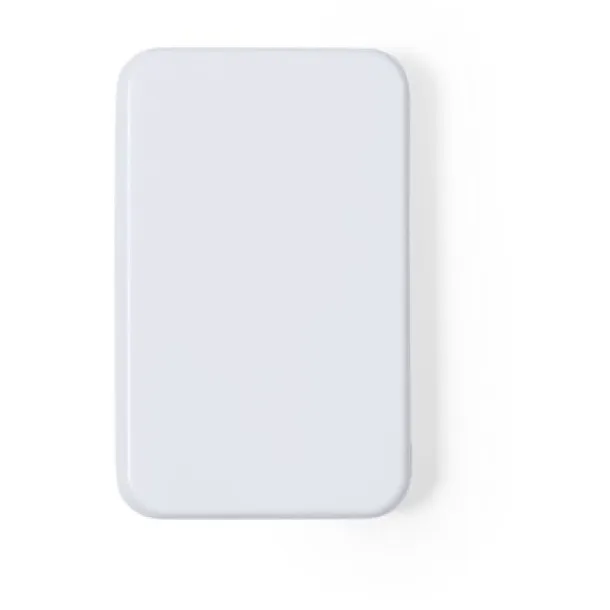  Magnetic wireless power bank 5000 mAh, wireless charger 15W white