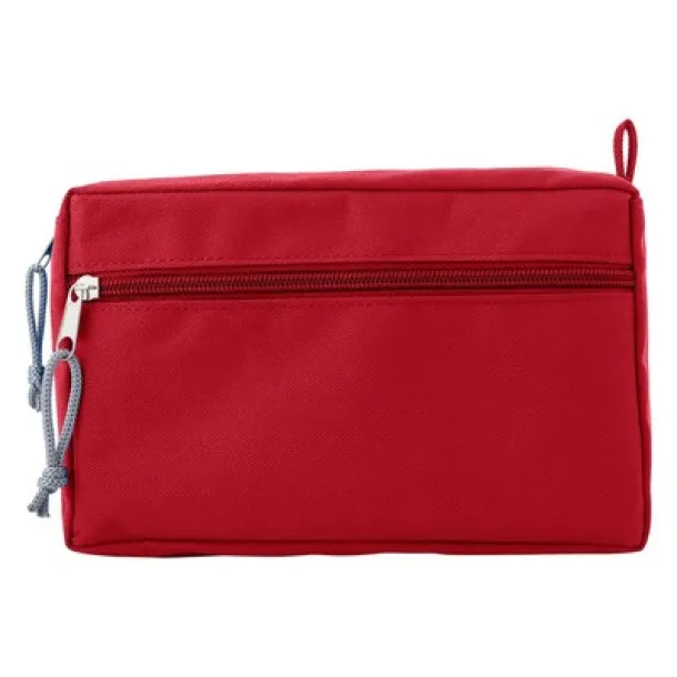  RPET cosmetic bag red