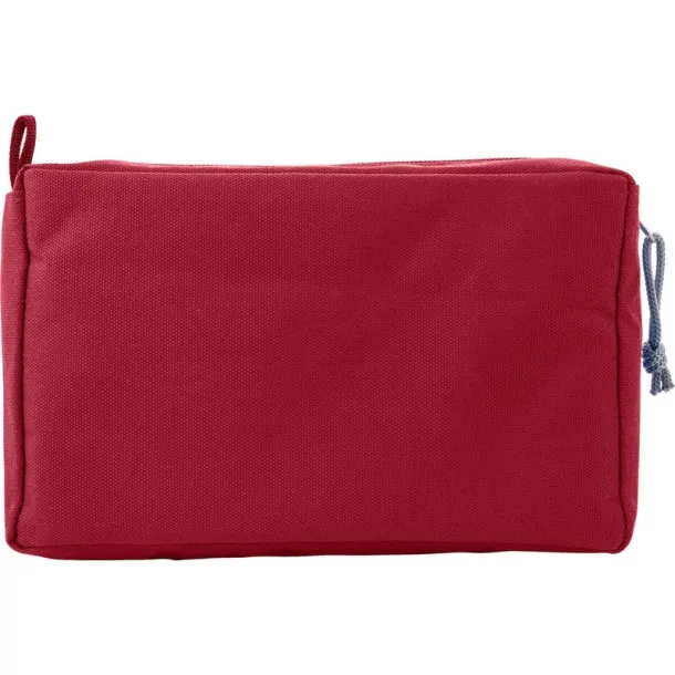  RPET cosmetic bag Crvena