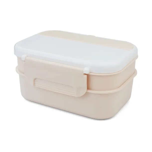 HEALTHYWAY dupla kutija za hranu, 1200 ml Bež