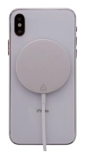 RaluMag magnetic wireless charger Silver