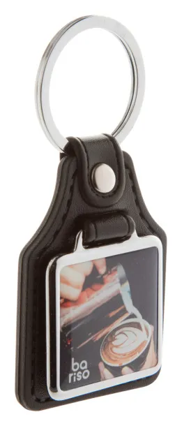 Block keyring Black