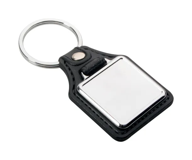 Block keyring Black