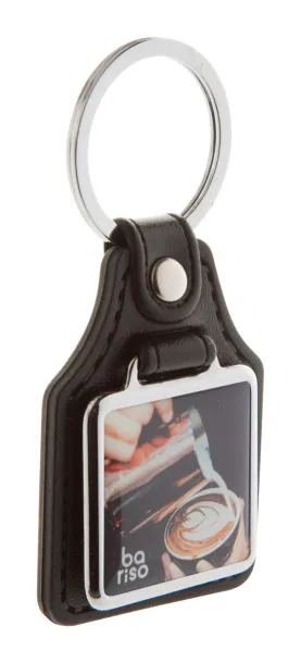 Block keyring Black