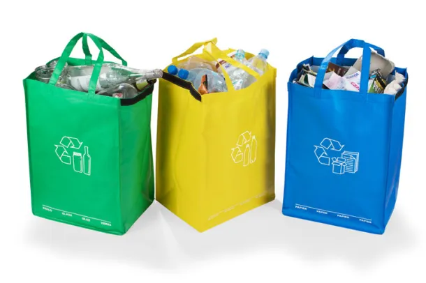 RECIDO Recycling bags colourful