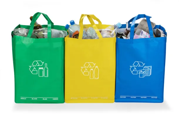 RECIDO Recycling bags colourful