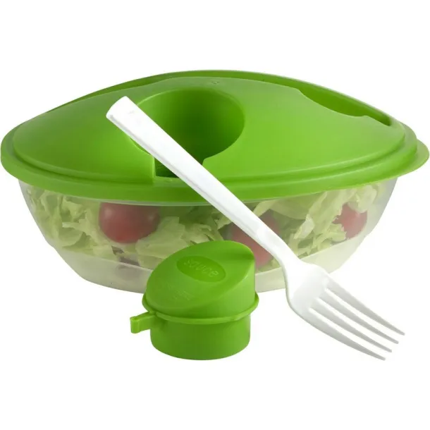  Lunch box 1 L, fork and salad dressing container approx. 50 ml light green