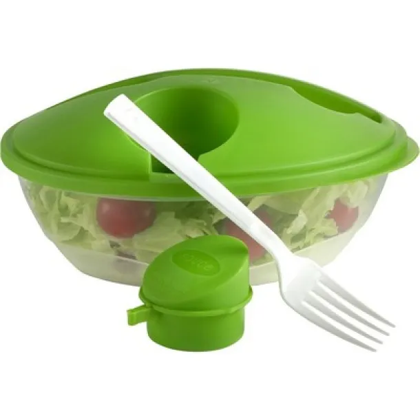  Lunch box 1 L, fork and salad dressing container approx. 50 ml light green