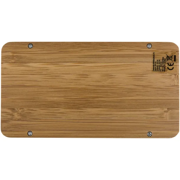 Grove 5000 mAh bamboo power bank - Avenue Natural