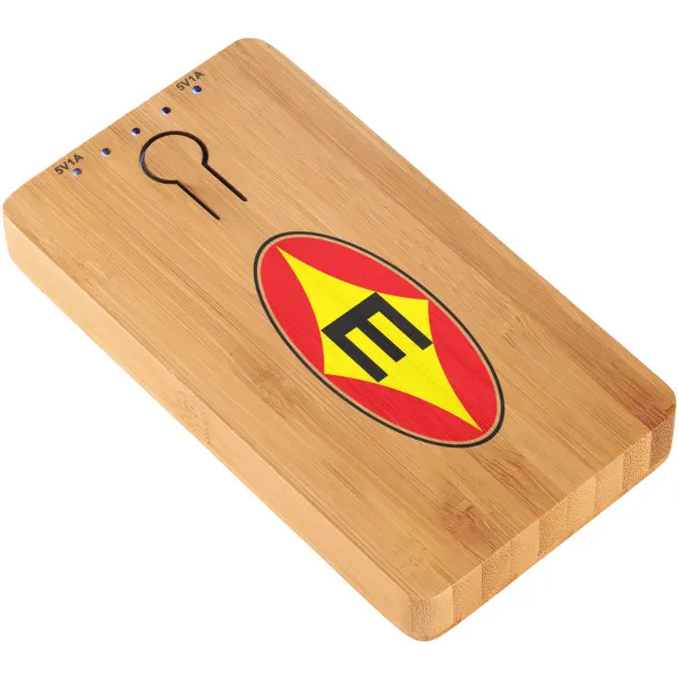 Grove prijenosna baterija kapaciteta 5000 mAh od bambusa - Avenue Prirodna
