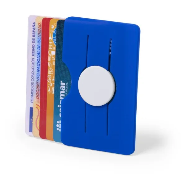  Phone holder, credit card holder blue