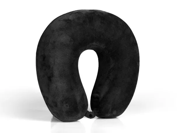 FLY memory foam travel pillow Black