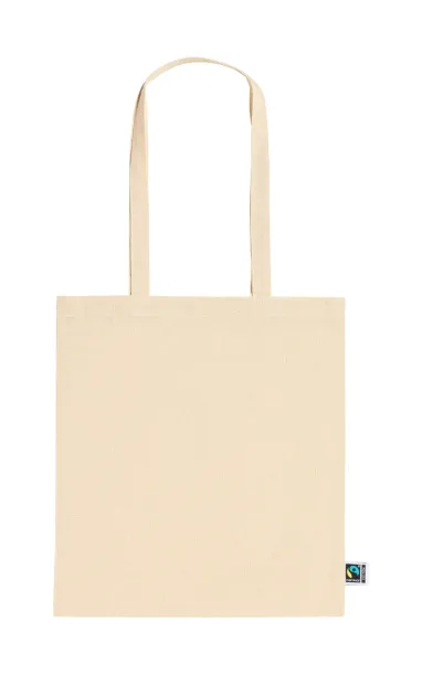 Flyca fairtrade shopping bag, 180 g/m² Natural