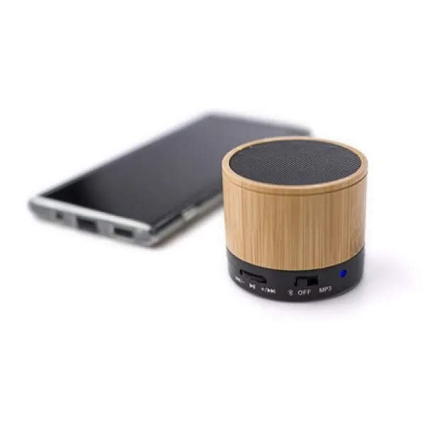  Bamboo wireless speaker wood