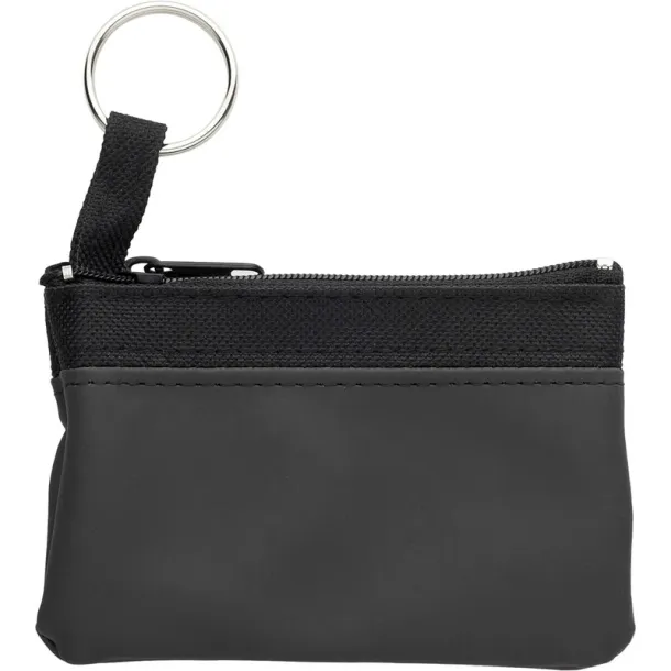  Key wallet, coin purse, keyring Crna