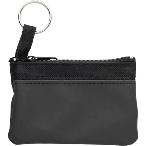  Key wallet, coin purse, keyring Crna
