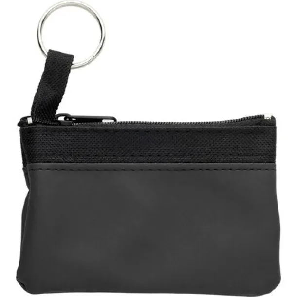  Key wallet, coin purse, keyring black