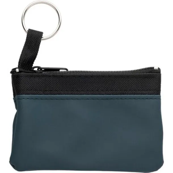  Key wallet, coin purse, keyring navy blue